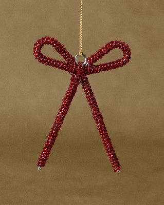 Beaded Bow Ornament | McGee & Co. (US)