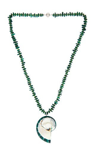 Julietta Tortugas Necklace in Green. | Revolve Clothing (Global)