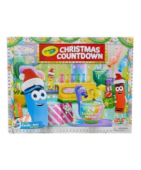 Crayola Next Generation Christmas Countdown Advent Calendar | Zulily