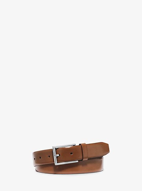Leather Belt | Michael Kors US
