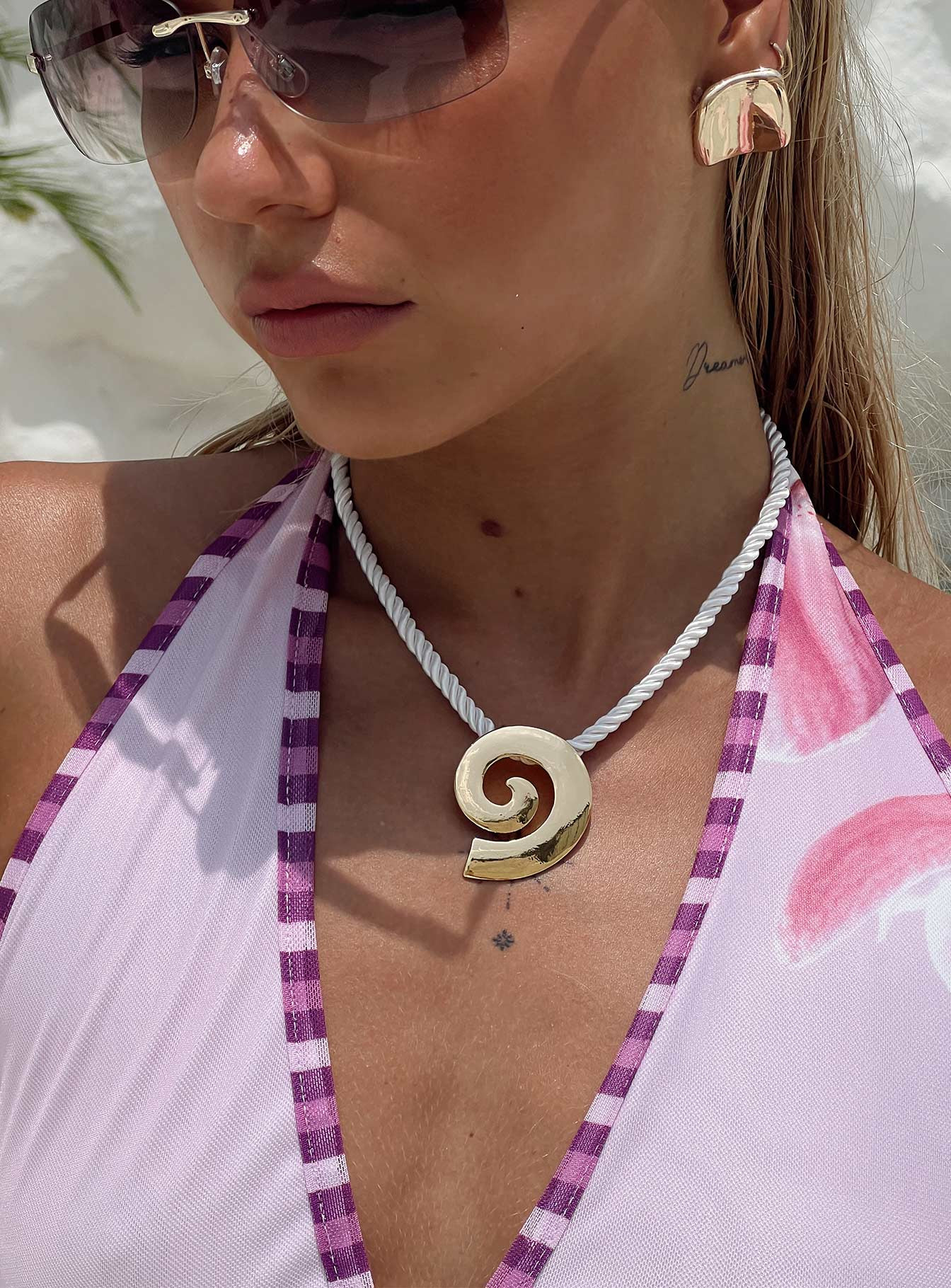 Genova Necklace Gold | Princess Polly AU