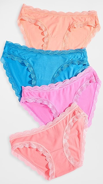 Brights Bikini Briefs - 4 Pack | Shopbop
