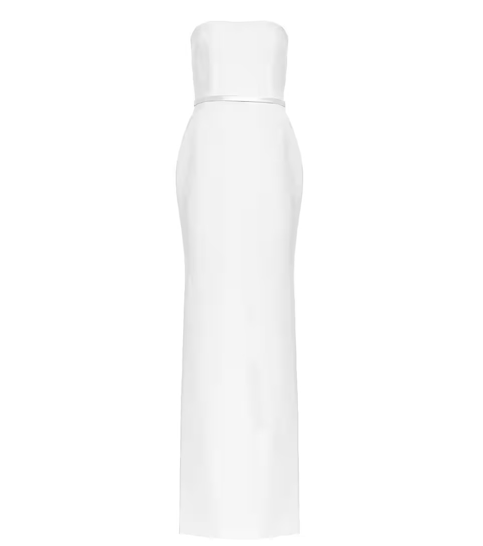 Paige satin-crêpe bridal gown | Mytheresa (US/CA)