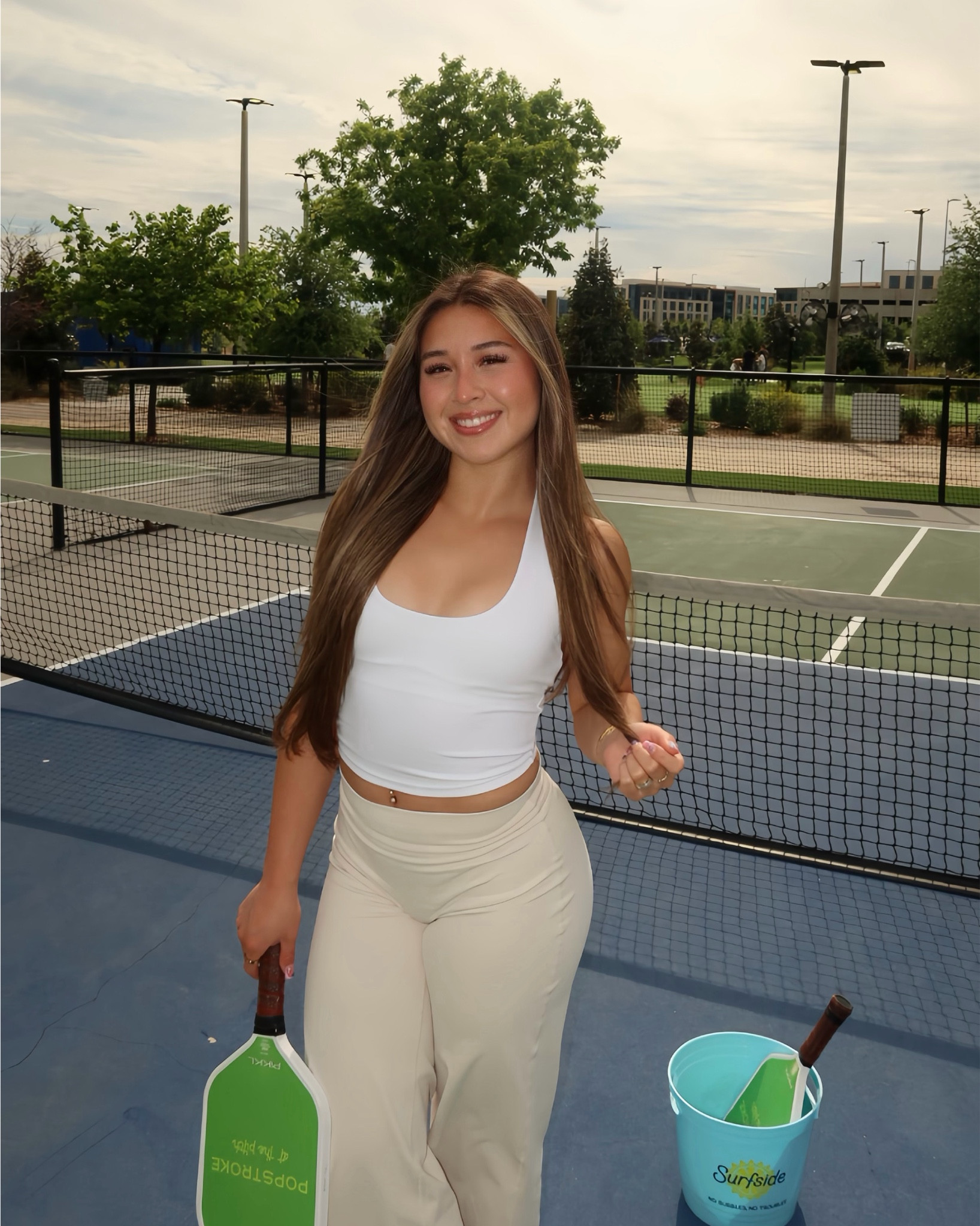 perfect pickleball outfit 🤍

#LTKfitnessgoals #LTKPetite #LTKOver40