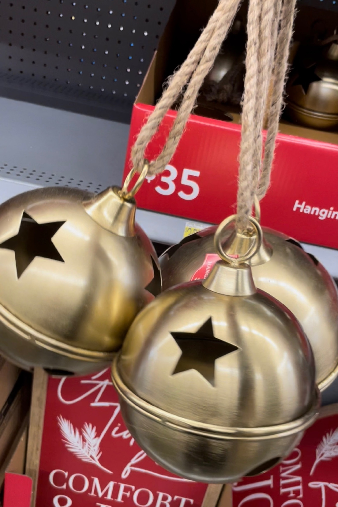Bells are so trendy this year. A large set for an amazing price! Christmas decor. Christmas bells #christmasdecor #christmasbells

#LTKCyberweek #LTKSeasonal #LTKHoliday
