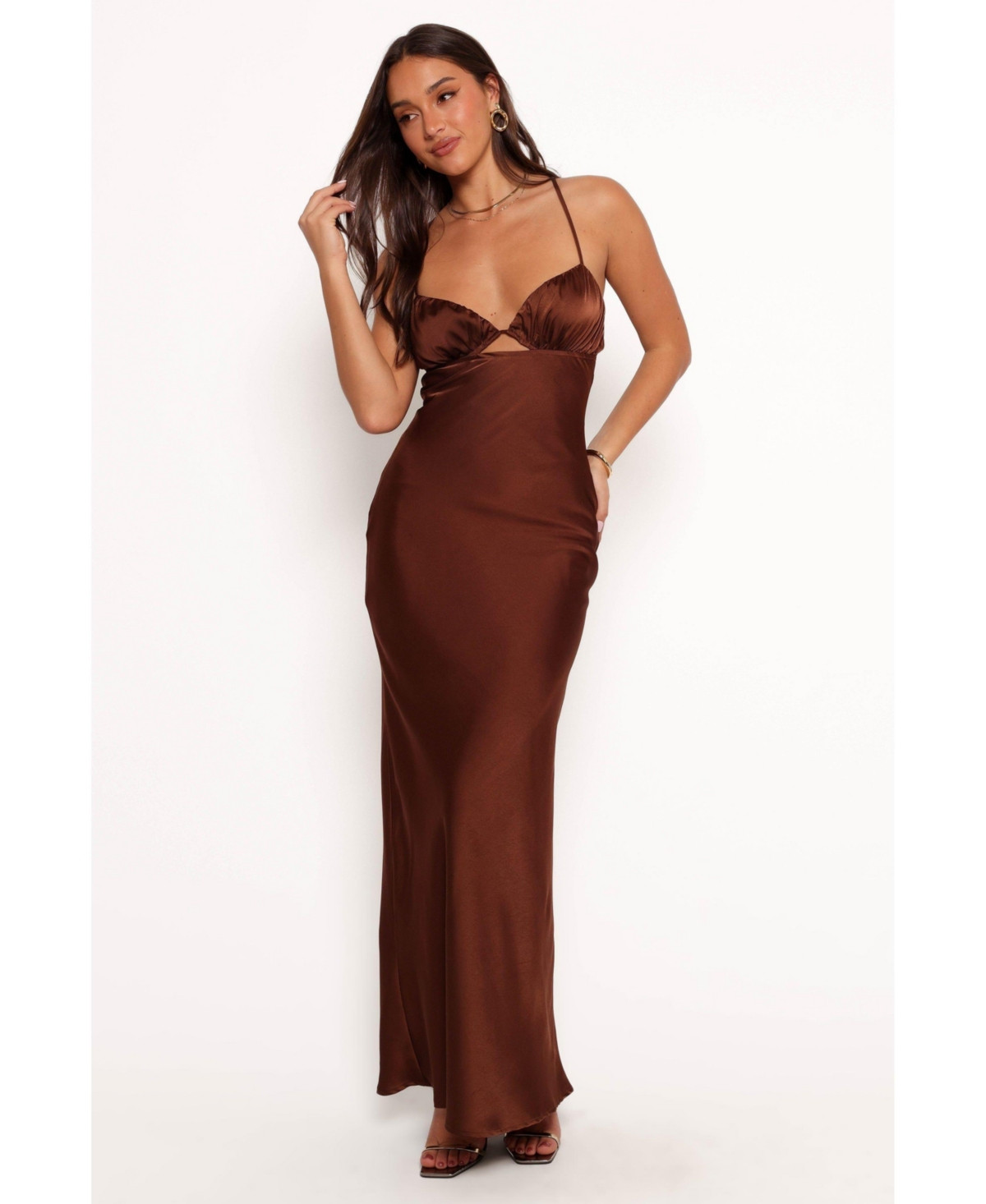 Petal and Pup Women's Amalia Maxi Dress - Chocolate | Macy's