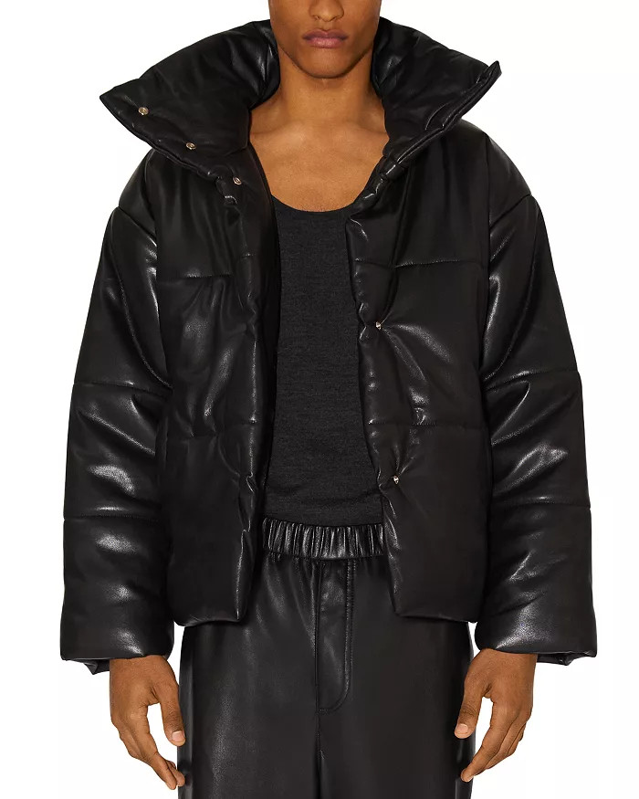 Hide Vegan Leather Puffer Coat | Bloomingdale's (US)