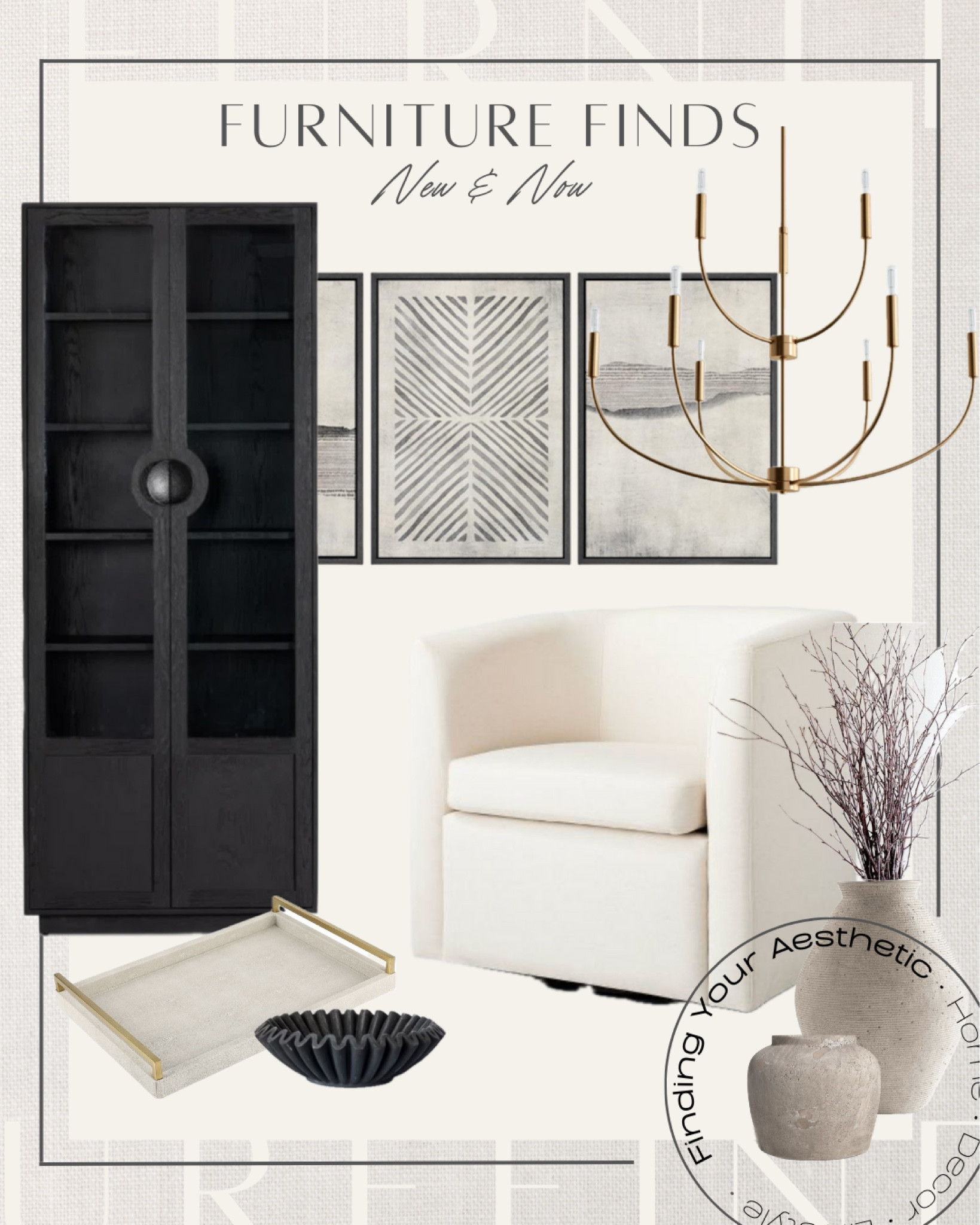 Recent home decor and furniture finds I am loving 😍


Neutral and modern decor // armchair white // swivel accent chair neutral // modern accent chair // organic modern vase tall // decorative vase indoors // fluted marble bowl look for less // shagreen tray // black dining cabinet // modern display cabinet // neutral wall art // affordable wall art // gold chandelier modern // tiered chandelier modern // amazon home // target home 

#LTKhome #LTKMostLoved
