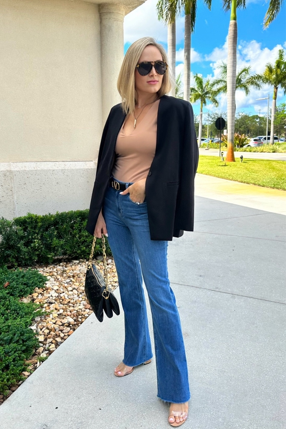 My SPANX blazer is perfection! 20% off!!! Wearing small 

#LTKCyberweek #LTKHoliday #LTKGiftGuide