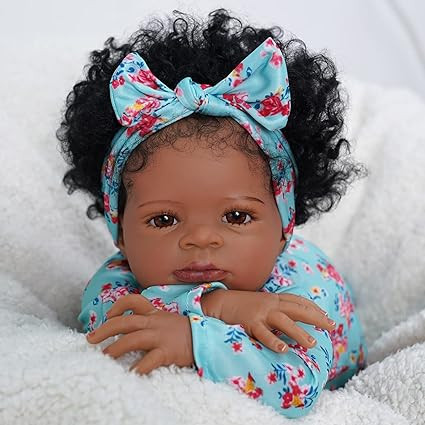 BABESIDE Lifelike Reborn Black Girl- 18-Inch Realistic Newborn Real Life Baby Dolls with Clothes ... | Amazon (US)