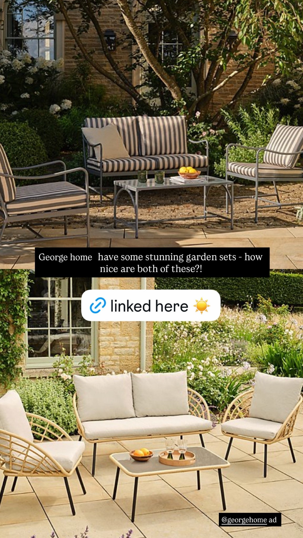 George home have some stunning garden sets 😍

ad