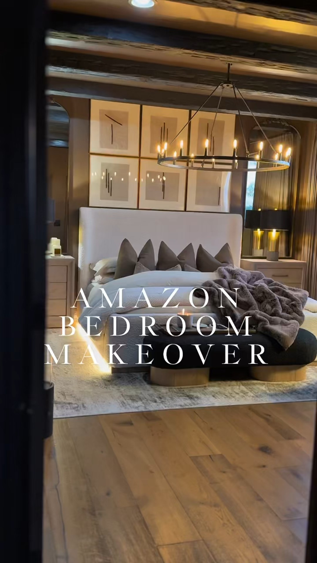 This entire bedroom is from Amazon!! 🤩 I created a cozy, designer-inspired space without ever leaving home. Don’t get me wrong, I love seeing things in person too.. but the variety, the ease, and having it all shipped to my door works with my hectic schedule. ❤️

#amazonhome #amazonfinds #cozybedroom #bedroominspo #neutralhome #designerinspired #affordableluxury #homegoals #interiorstyle #amazonmusthaves #aesthetichome #housetohome 


#LTKStyleTip #LTKFindsUnder100 #LTKHome