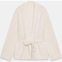 Zara - Belted Jacket - Mid-Ecru - L - Woman | Zara UK