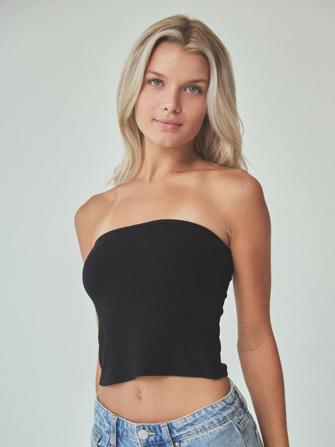 Ribbed Tube Top Brami | Klassy Network