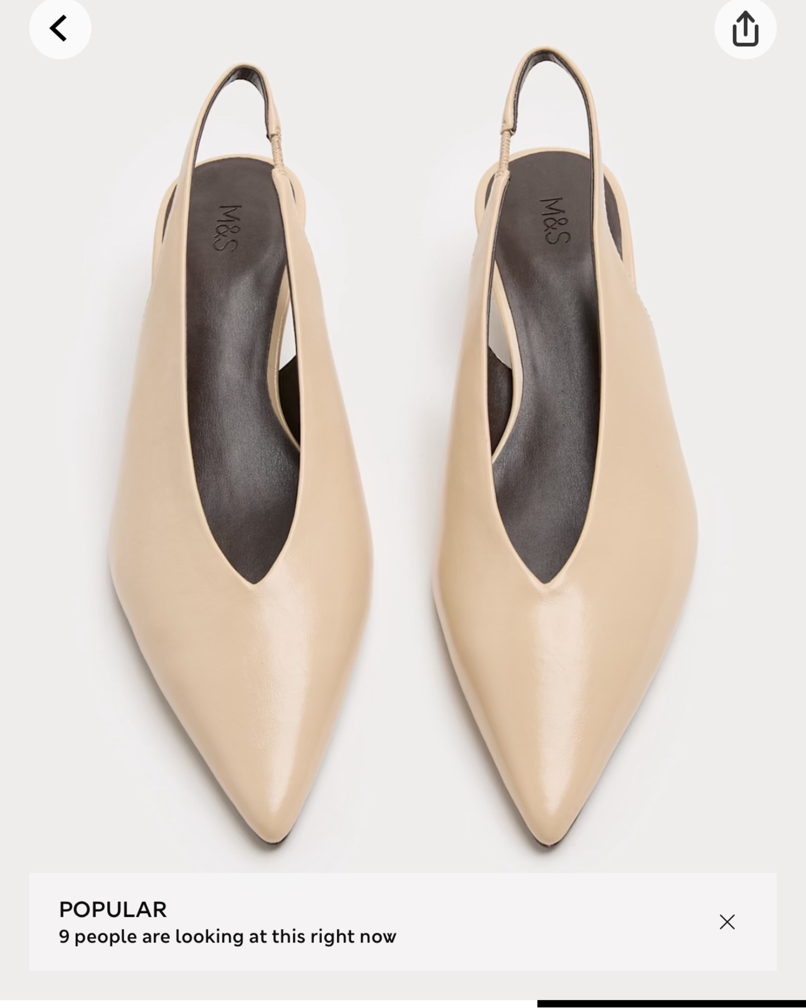 Leather butter cream slingbacks, perfect for spring summer 

#LTKWorkwear #LTKOver40 #LTKSeasonal