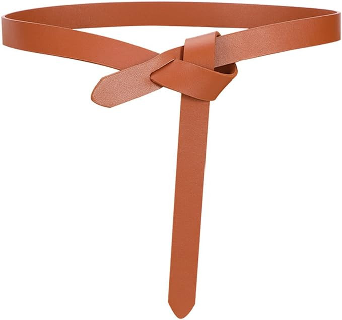 Knot Belts for Women: Soft Leather Fashion Knot Belt | Amazon (US)