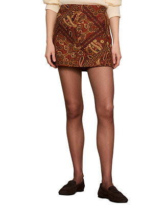 Women's Heirloom A-Line Mini Tapestry Jacquard Skirt | Macy's