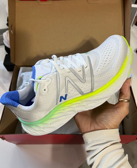 New Balance Fresh foam
Love the platform! Feels like walking on a cloud! Runs big, may want to size down if you typically are between sizes.. I got an 8 and returned for a 7.5.. could possibly even do a 7 

#LTKshoecrush