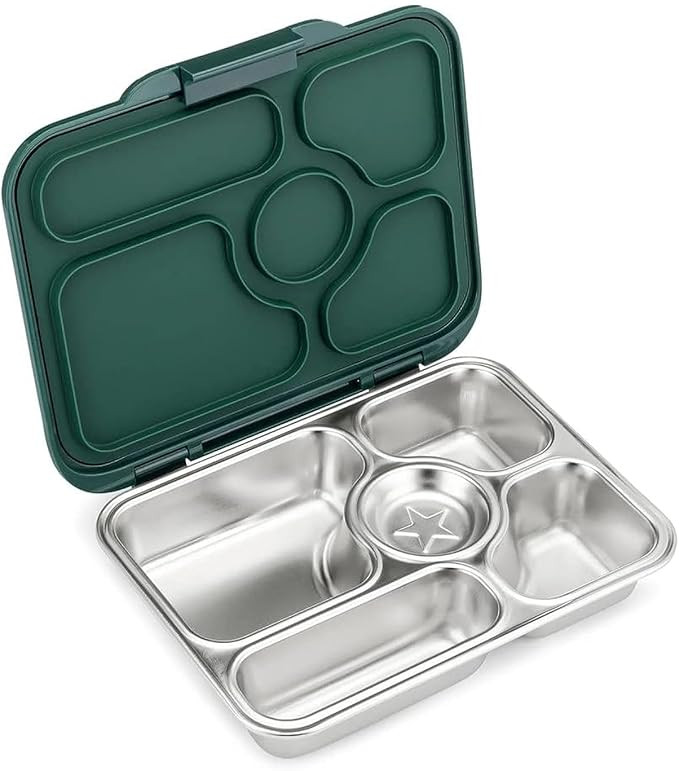 Yumbox Presto Leakproof Stainless Steel Leakproof Bento Box (Kale Green) | Amazon (US)
