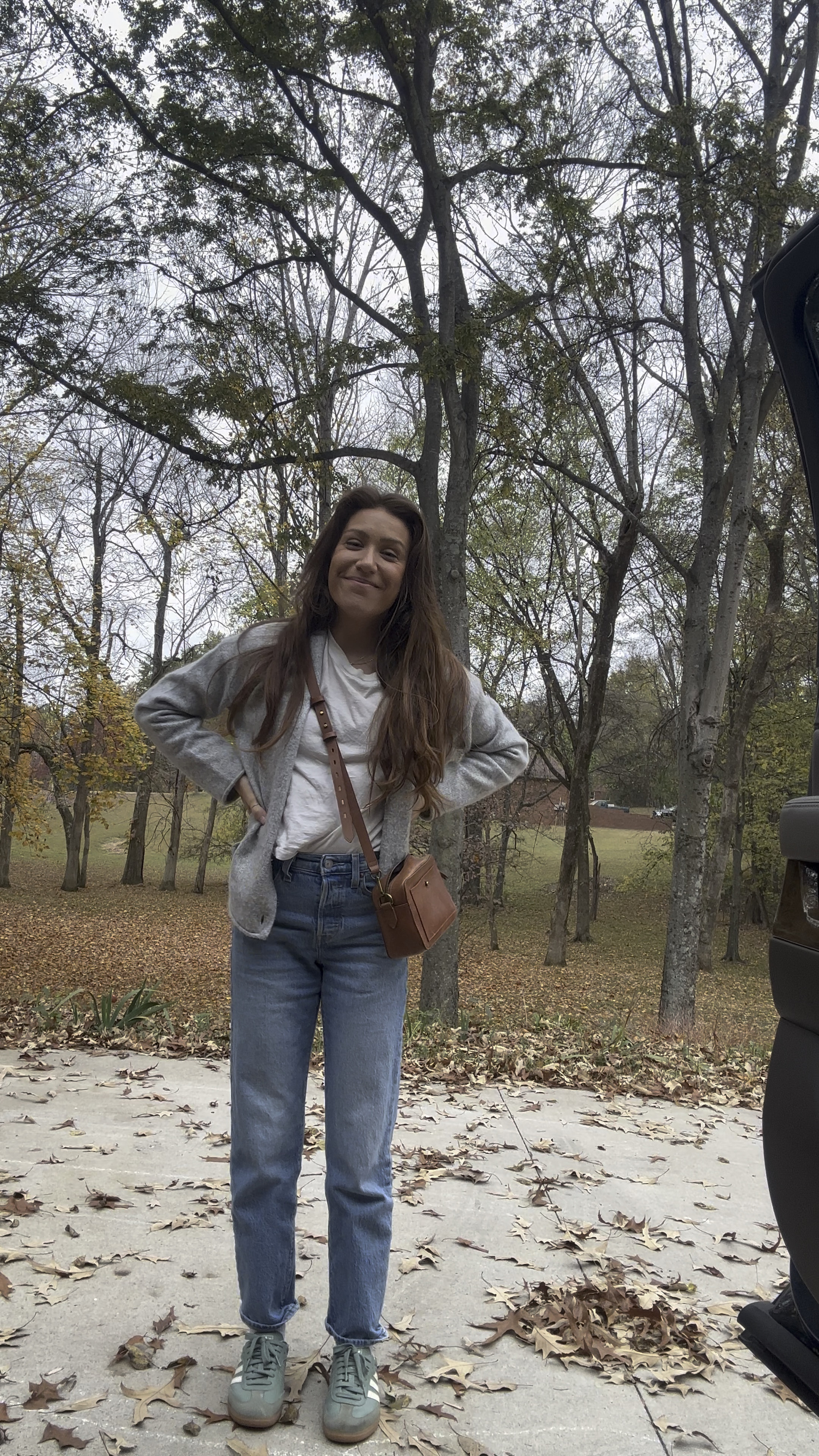 the FL girlie has officially left the chat and I can’t wait to bring out all the fall sweaters I stored for 3 years 😂 speaking of fall these jeans are my die hard favorites and my sweater is literally $12 from Sams club. And of course my favorite adidas sneakers in green! 

#LTKFindsUnder100 #LTKFindsUnder50 #LTKShoeCrush