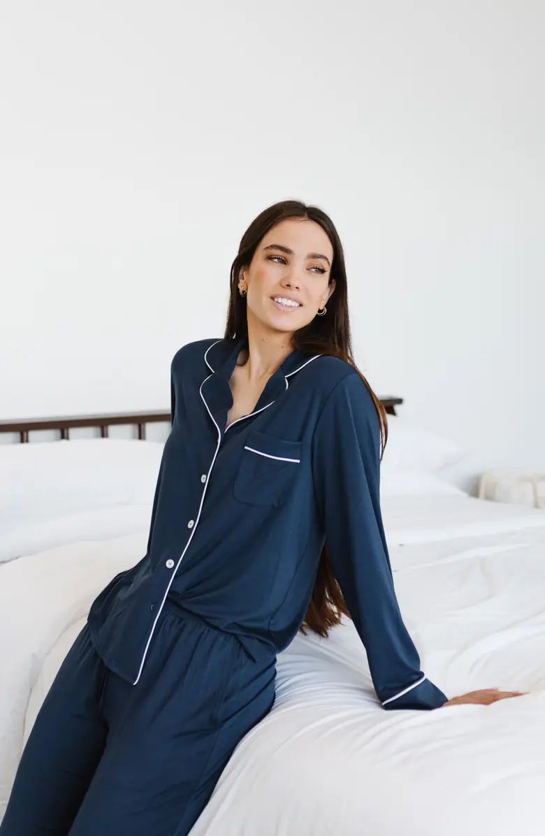 Long Sleeve Knit Pajamas | Nordstrom