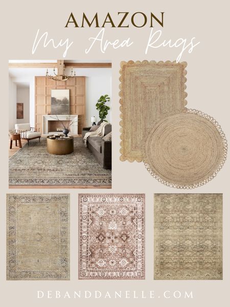 The area rugs in our neutral, vintage-inspired home that came from Amazon. #arearugs #rugs #home #homedecor 

#LTKhome