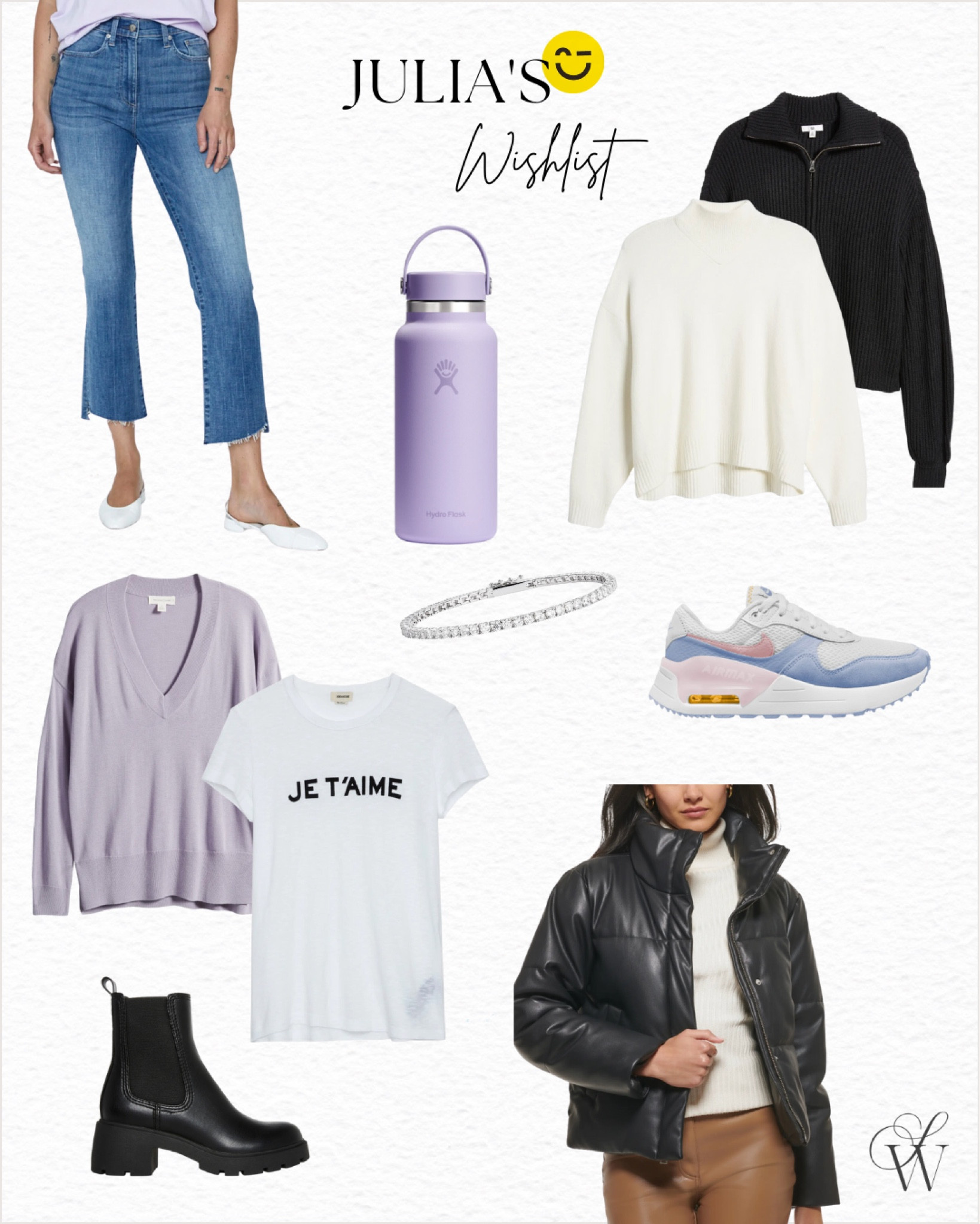 My assistant Julia’s Nordstrom Anniversary sale picks! This graphic tee is a staple, and you can’t beat the Treasure & Bond sweaters for under $40! The leather Levi’s jacket is also super cute and chic for winter! PJ faves below!

#LTKFind #LTKxNSale #LTKstyletip