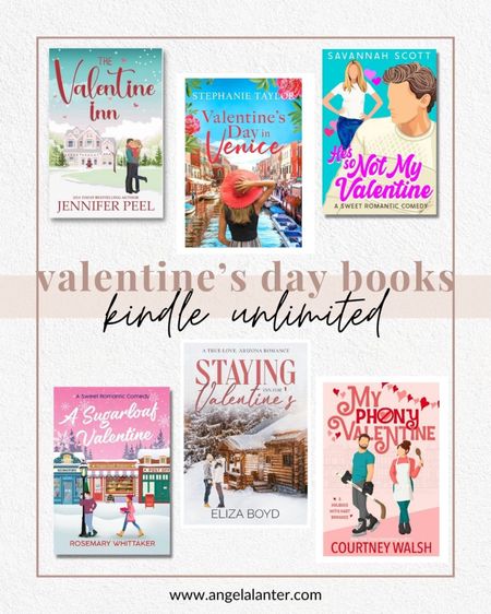 Valentine’s Day books you can read for FREE with your Amazon Kindle Unlimited subscription. I’m currently reading, “Valentine Inn” and couldn’t put it down last night!

#founditonamazon #booktok #valentinesday #whatimreading

#LTKfindsunder50 #LTKhome #LTKGiftGuide