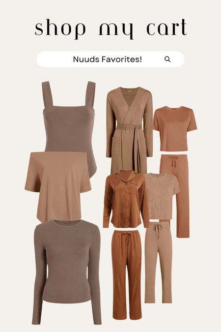 I love Nuuds and the loungewear and Pajamas are my absolute favorite 🤎

Loungewear - body suits - ribbed outfit - luxury loungewear- pajamas - silk 

#LTKfindsunder100 #LTKstyletip