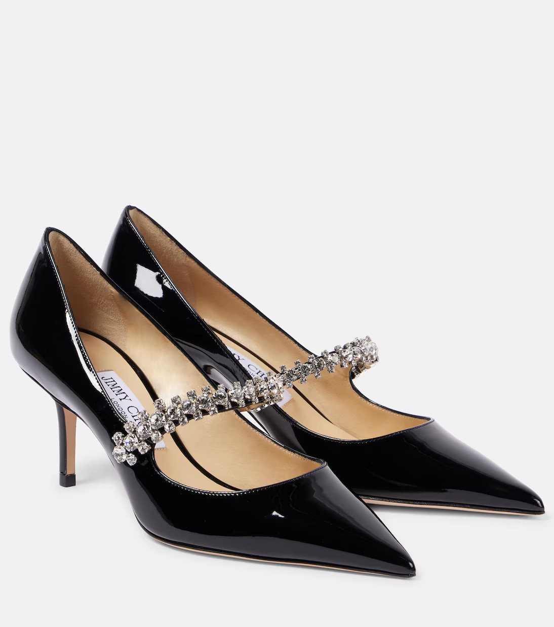 Bing 65 embellished patent leather pumps | Mytheresa (UK)