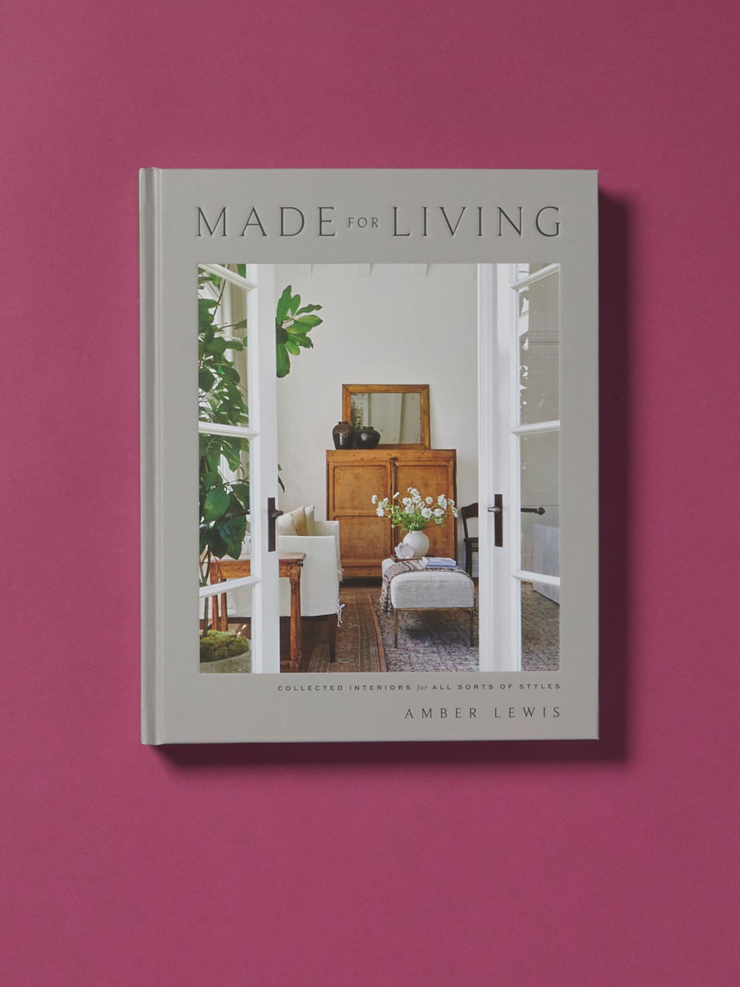 Hardcover Made For Living Coffee Table Book | Decorative Accents | HomeGoods | HomeGoods