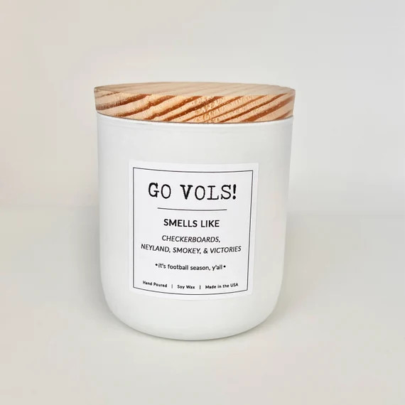 Tennessee Volunteers Go Vols  Pick Your Scent  Rocky Top  - Etsy | Etsy (US)