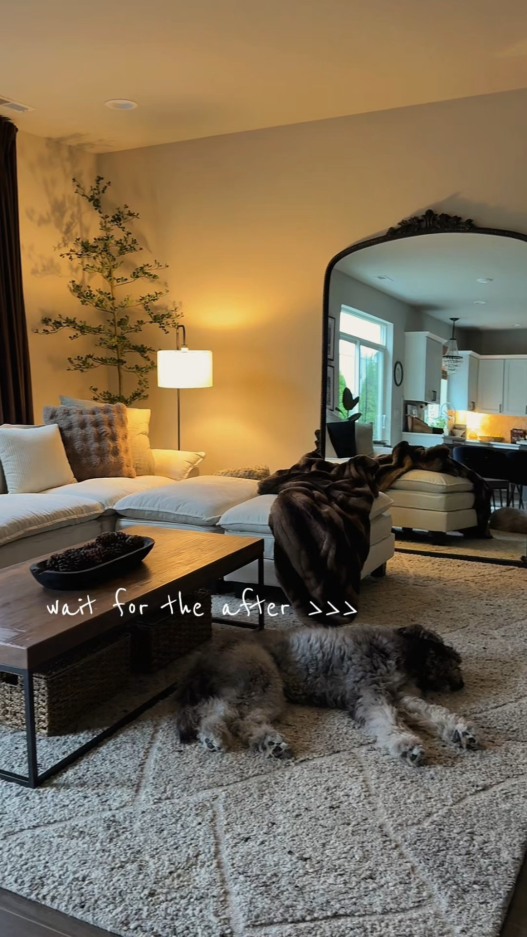 Coffee table upgrade. Solid wood and stunning! Living room decor. ￼

#LTKHome