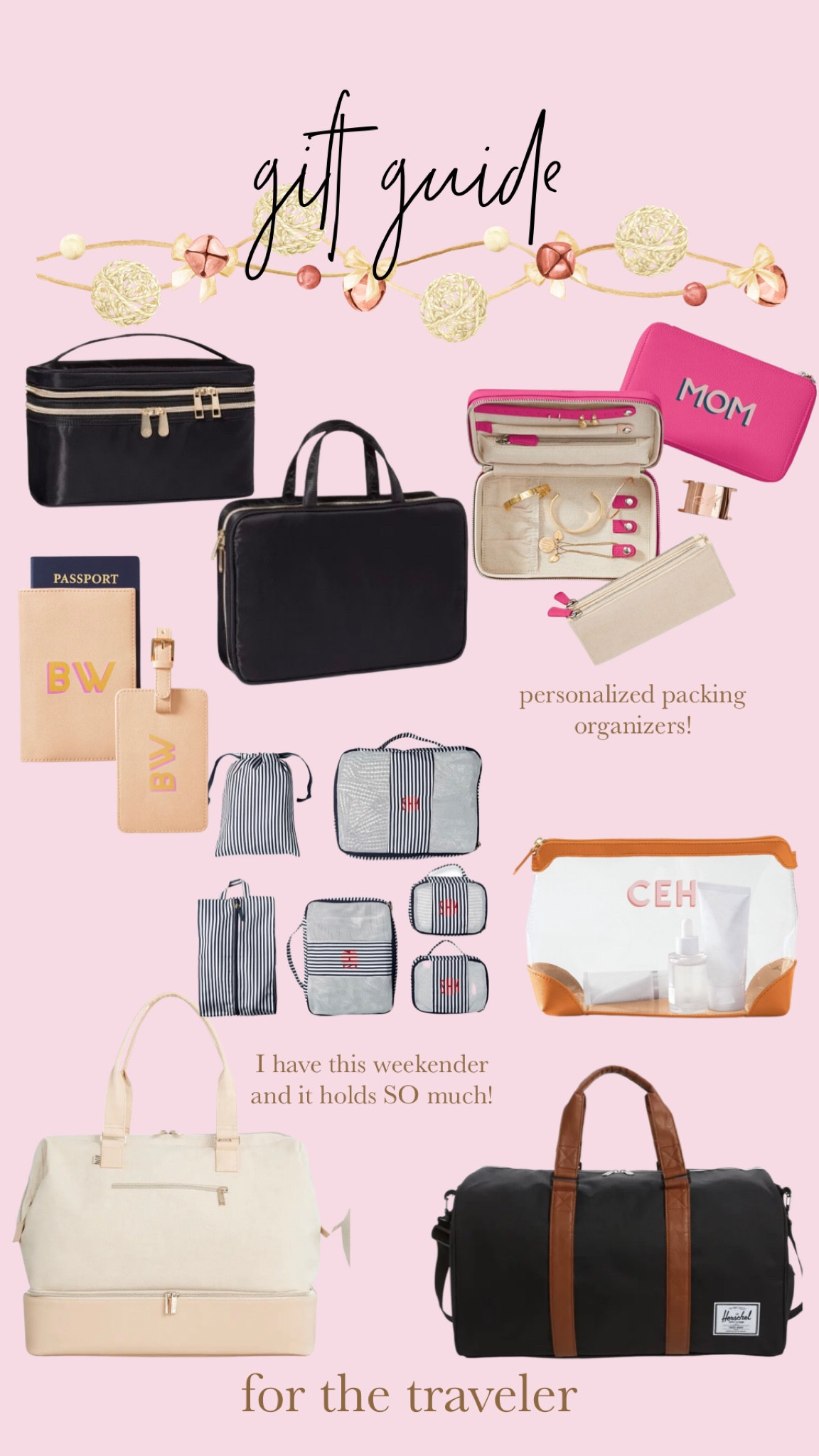 Gift guide for the traveler! 

#LTKSeasonal #LTKHoliday #LTKtravel