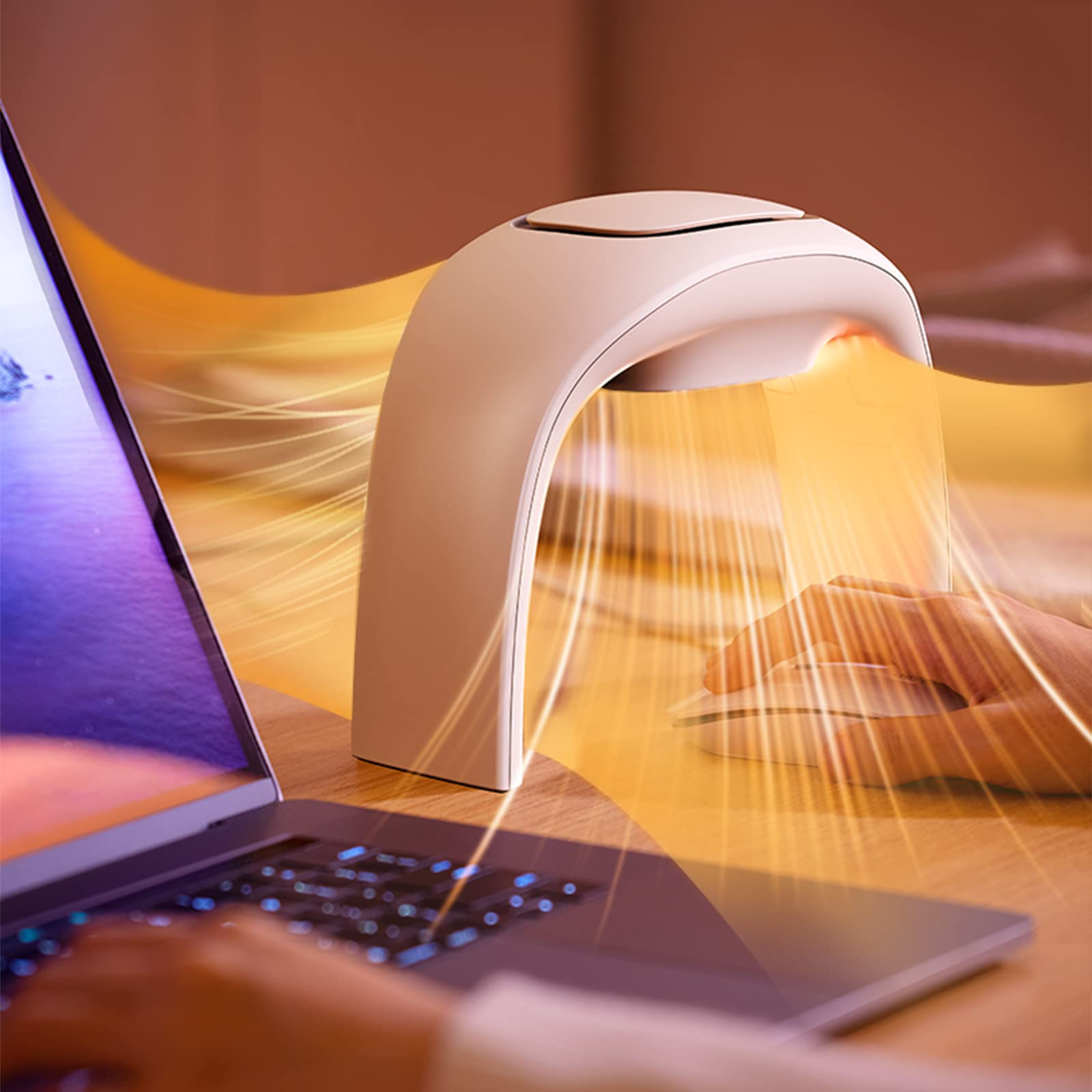 Heated Mouse Pad Hand Warmer, [ Upgraded Chip, Longer Lifespan]110V Heated Desk Warmer for Office... | Amazon (US)