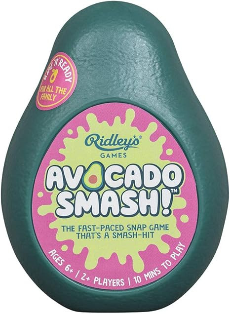 Ridley's Avocado Smash! 71 Piece Family Action Card Game with Storage Case,1 ea | Amazon (US)