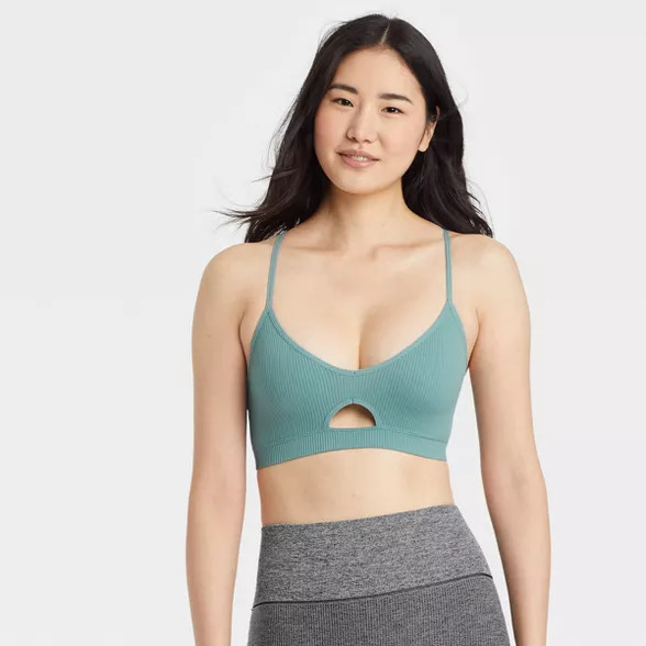 Women's Ribbed Bralette - Colsie™ | Target