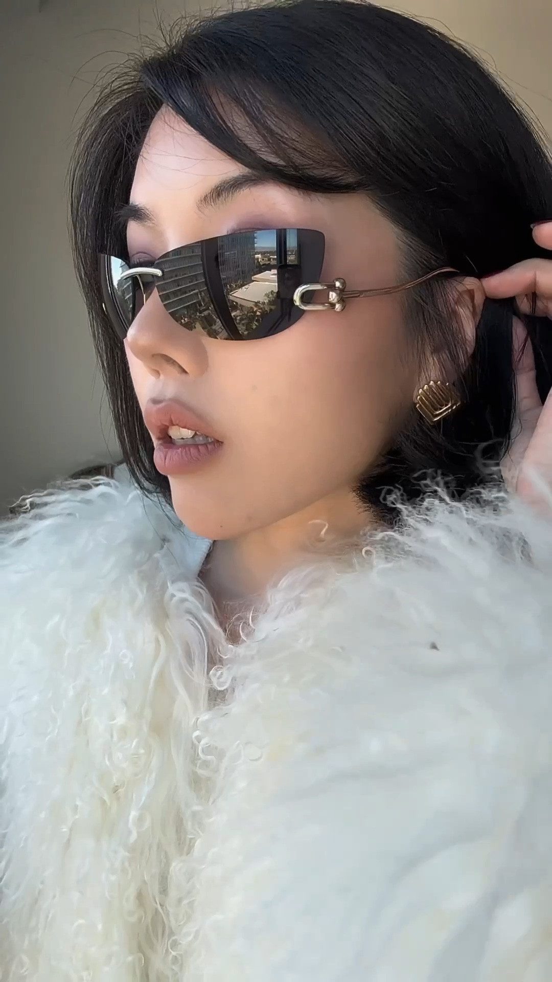 New Tiffany and Co eyewear - wraparounds/retro style, trending this season🤎 Tiffany Hardwear inspired gold details 

