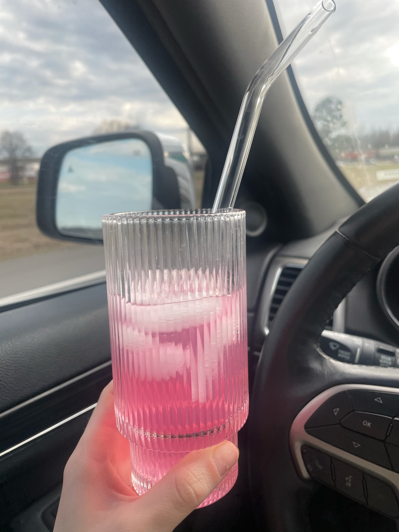 Amazon find. Glass cups. Glass straws. 

#LTKunder50 #LTKSale #LTKhome