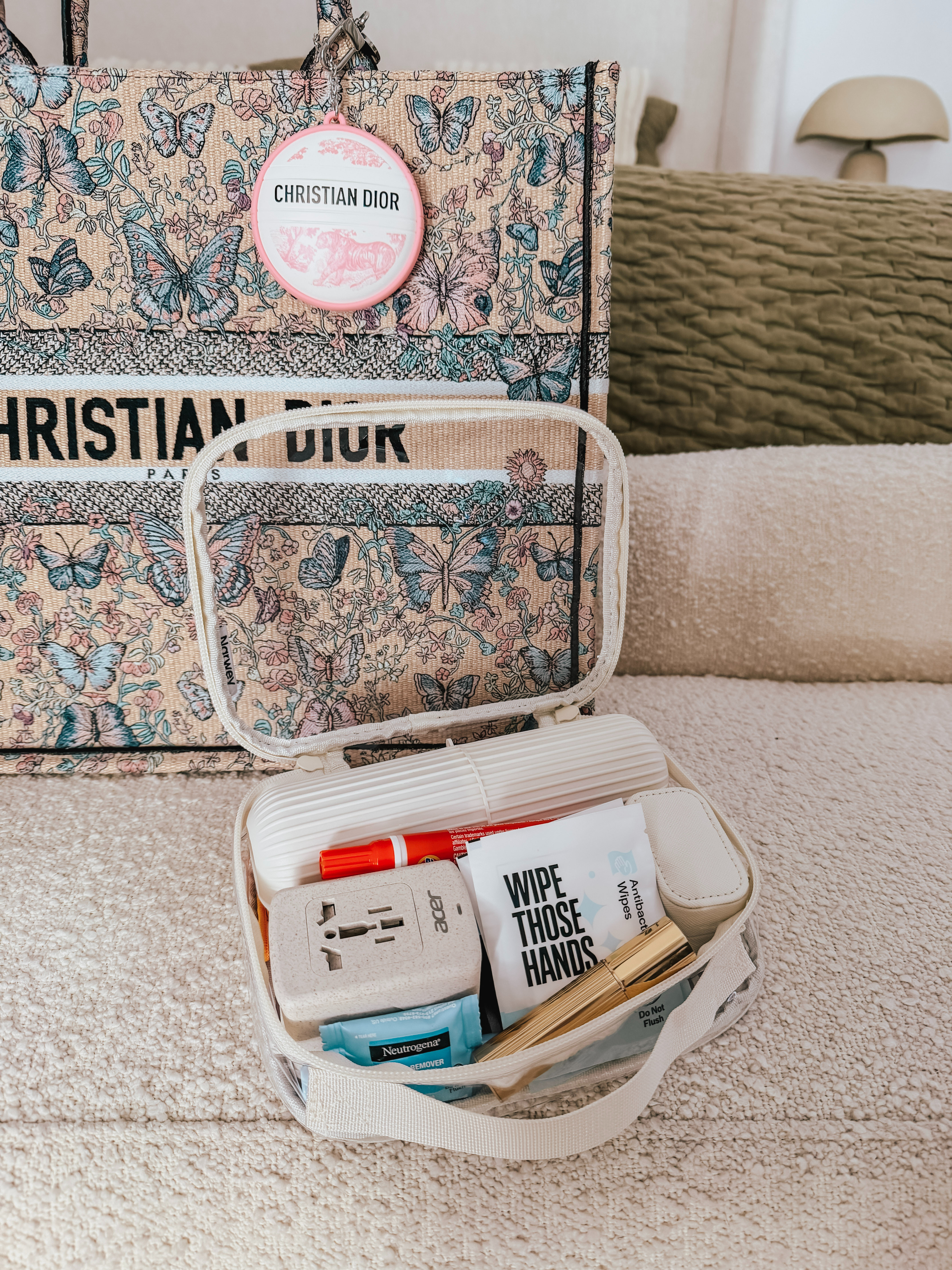 The perfect handbag packed for a long flight becomes less of an accessory and more of a carefully curated survival kit. Everything inside chosen to make hours in the air feel manageable, even comfortable. It’s not just packed, it’s prepared, quietly anticipating the small discomforts of a long journey and smoothing them out one item at a time. 

 #LTKTravel