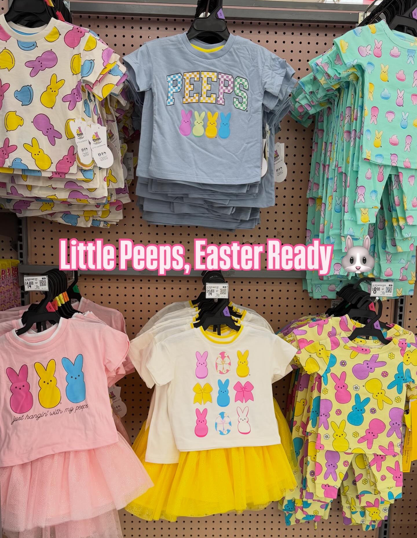 Peeps clothing for kids is ready 🐰
✨type PEEP for link🔗✨
(Links found here )

#easterkids #peeps #kidseaster #walmartfind

#LTKKids #LTKSeasonal #LTKBaby