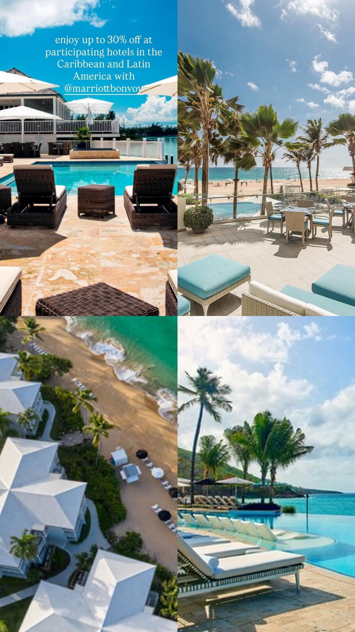 #MarriottPartner makes it so easy to plan the perfect spring break trip with my friends! Take up to 30% off select hotels in the Caribbean and Latin America.

@marriottbonvoy @Autographhotels

#LTKTravel