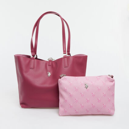 Mulberry Pink Malibu Shopping Bag | TK Maxx