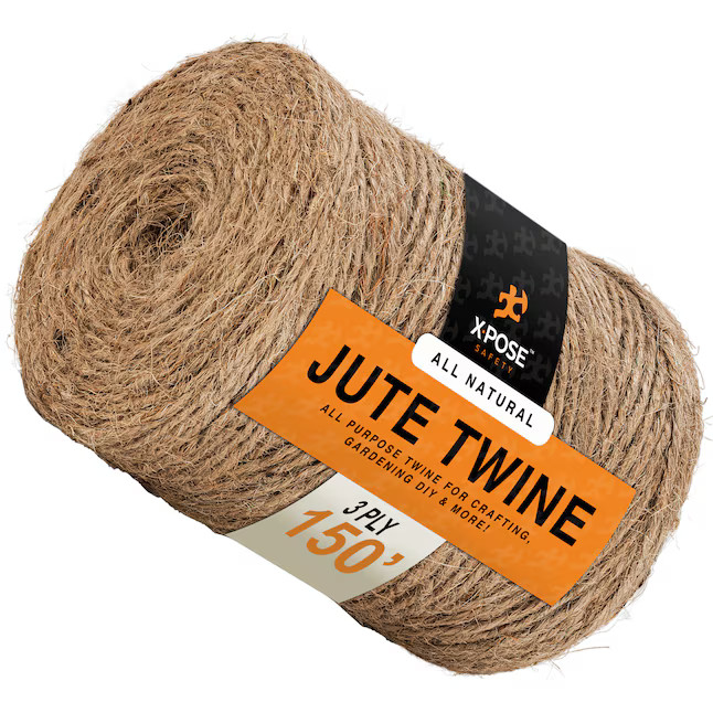 XPOSE SAFETY 243-ft Brown Jute Twine | Lowe's