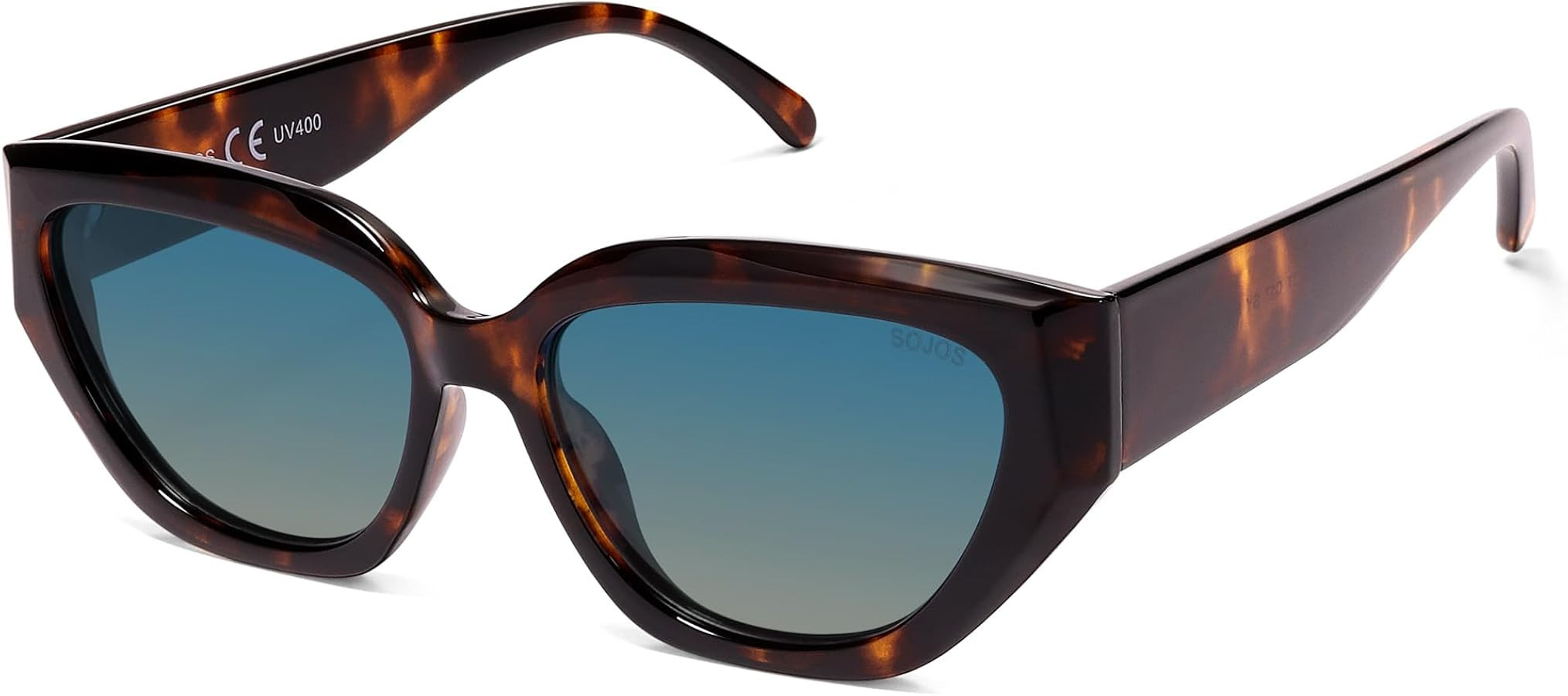 SOJOS Trendy Cute Cat Eye Polarized Sunglasses for Women SJ2237 | Amazon (US)