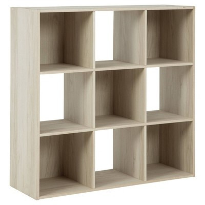 36" Socalle 9 Cube Organizer Natural - Signature Design by Ashley | Target
