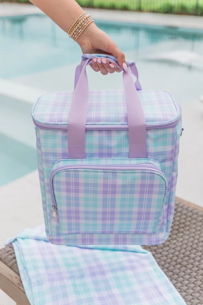 Cooler In Tori Plaid Tori X Pink Lily | Pink Lily