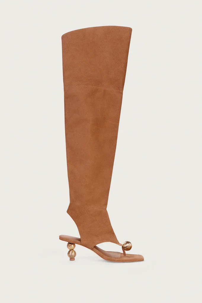SHENAZ SANDAL - CAMEL | Cult Gaia - US