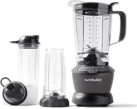 NutriBullet ZNBF30500Z Blender Combo 1200 Watt, 1200W, Dark Gray | Amazon (US)