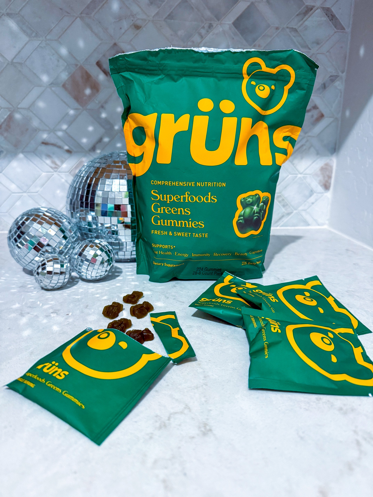 We have been loving these little bear gummies from Grüns! 🐻💚 The easiest/yummiest way to make sure we get everything our bodies need to slay the day!  ✨🙌🏼

#Grüns #gummies #Healthy #Supplements #Goals #Greens #Superfoods 

#LTKActive #LTKFindsUnder50 #LTKFamily